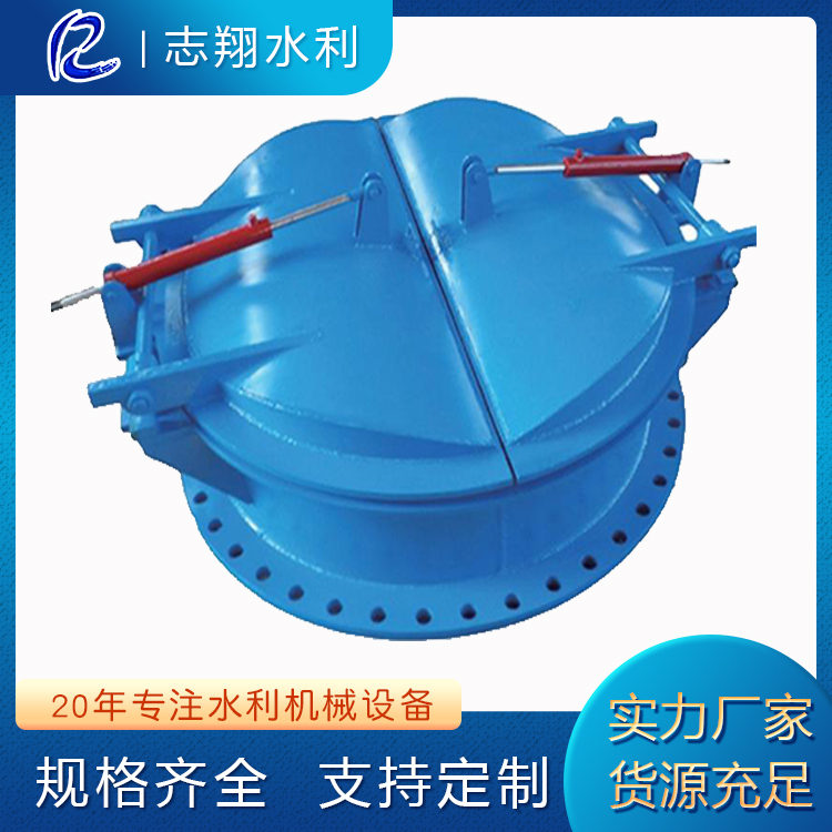 铸铁侧翻拍门