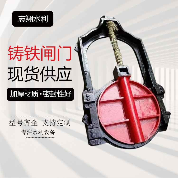 铸铁镶铜方闸门